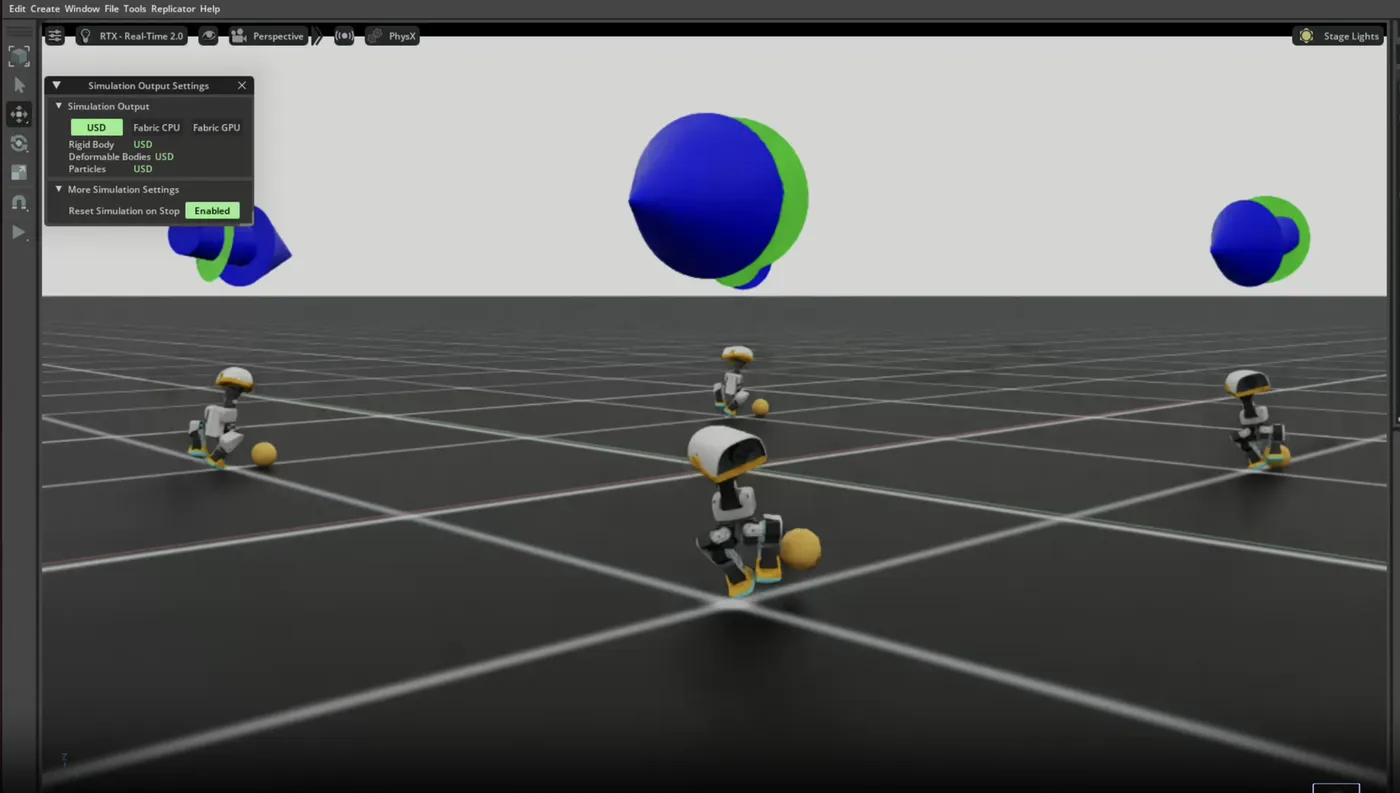 isaaclab_microduck screenshot